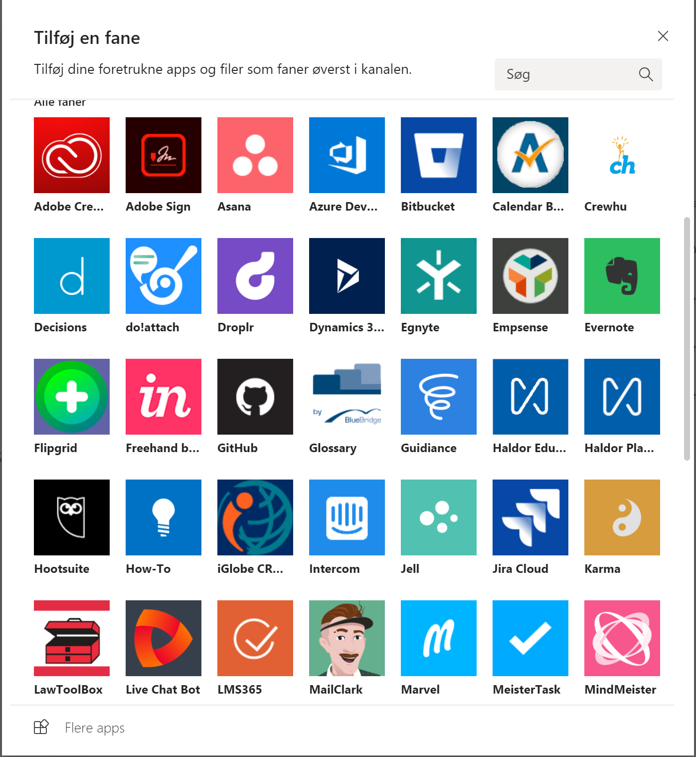 Teams app fane