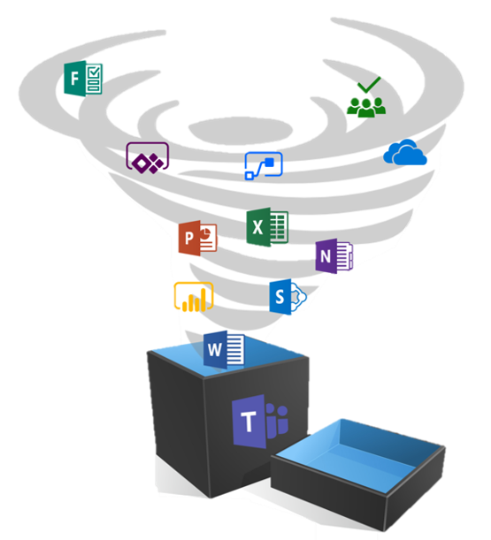 Teams app whirlwind